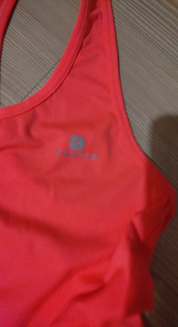 Kırmızı Spor Kadın Atlet - Görsel 2