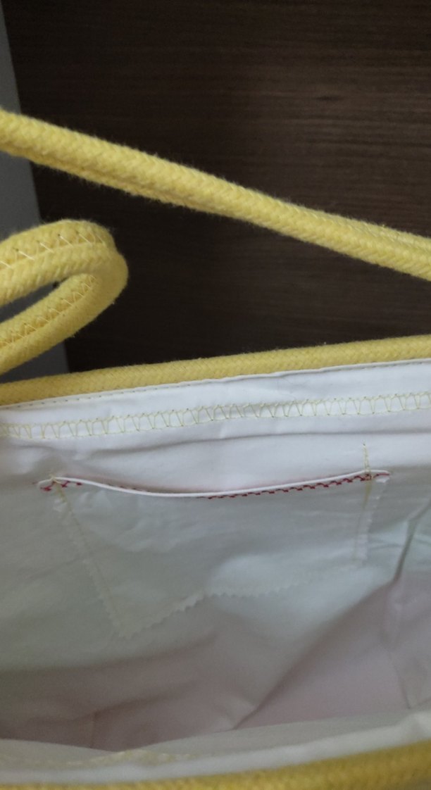 Renkli Örgü Kadın Plaj Çantası - Görsel 4