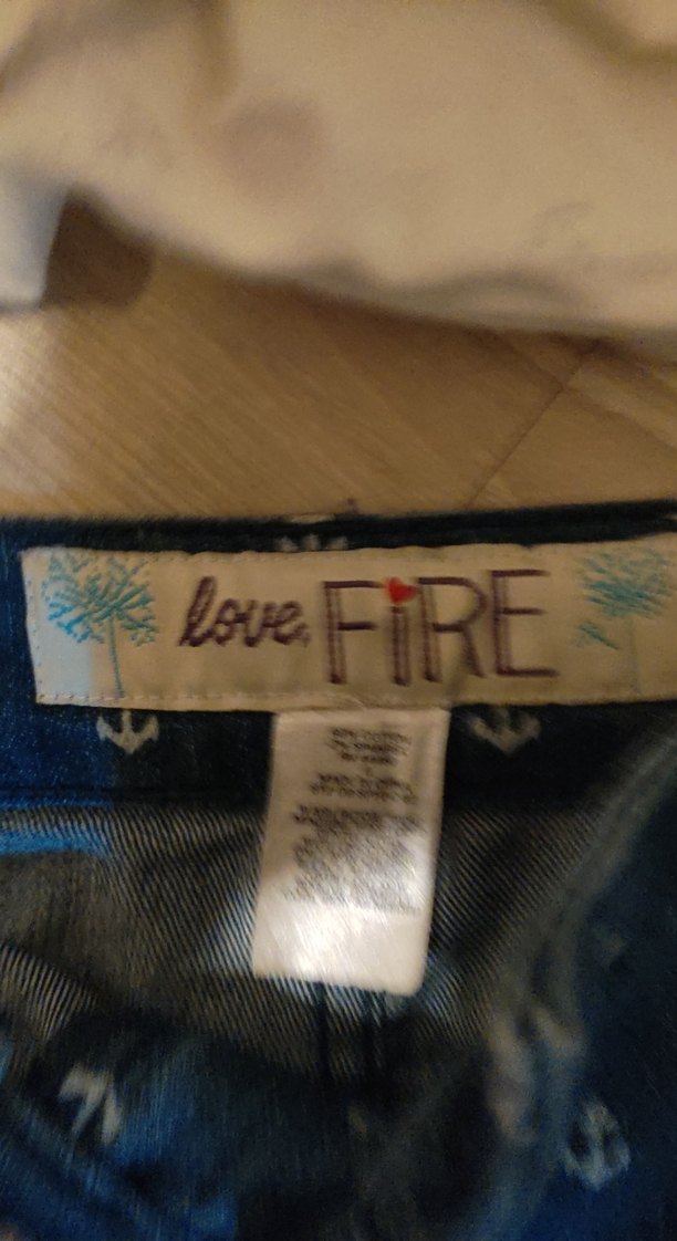 Baskılı Beyaz Kız Denim Şort - Görsel 3