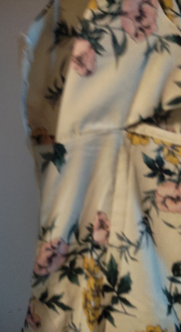 Kadın Çok Renkli V Yaka Uzun Tulum - Görsel 4