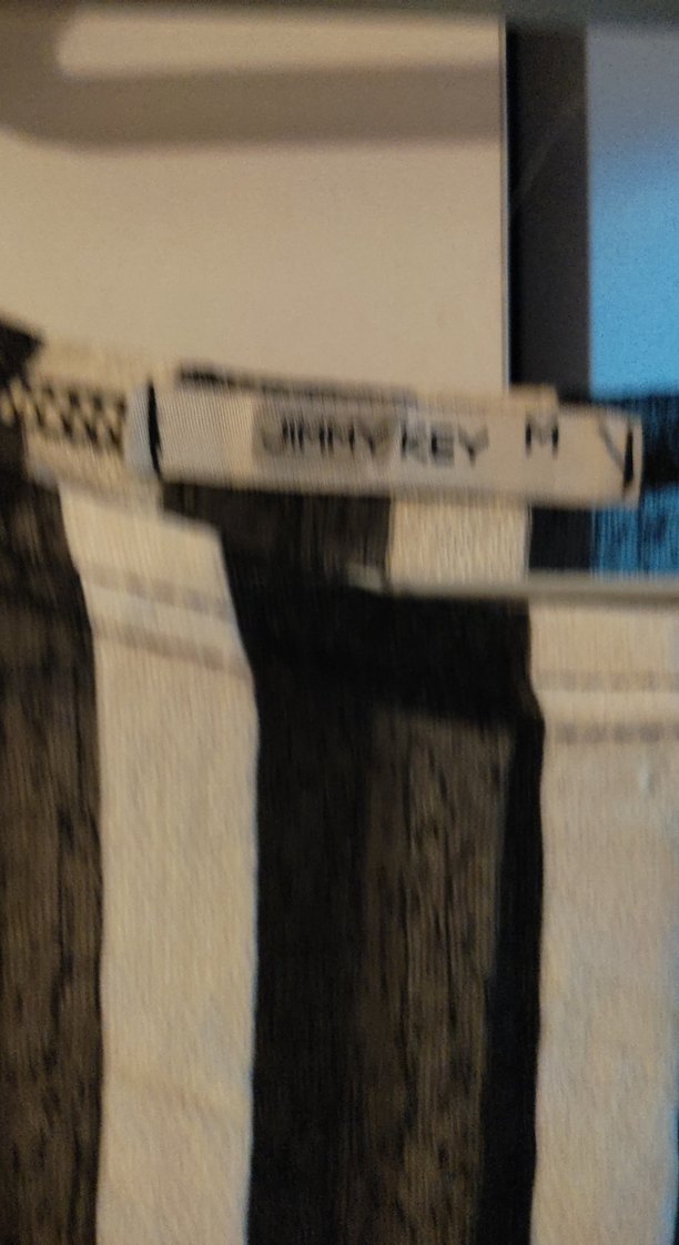 Çizgili, V Yakalı, Kısa Kollu Kadın Bluz şifon - Görsel 2