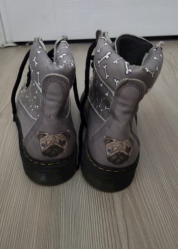 vegan deri köpek figürlü Botlar - Görsel 4