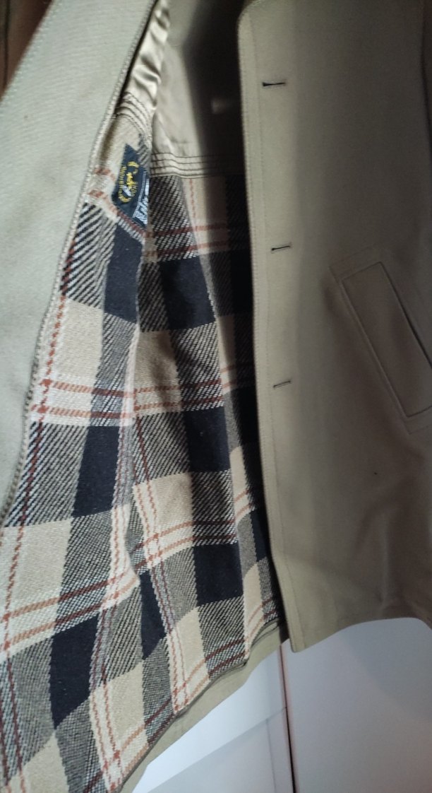 koyu bejErkek Klasik Düğmeli kaşe Kaban - Görsel 5