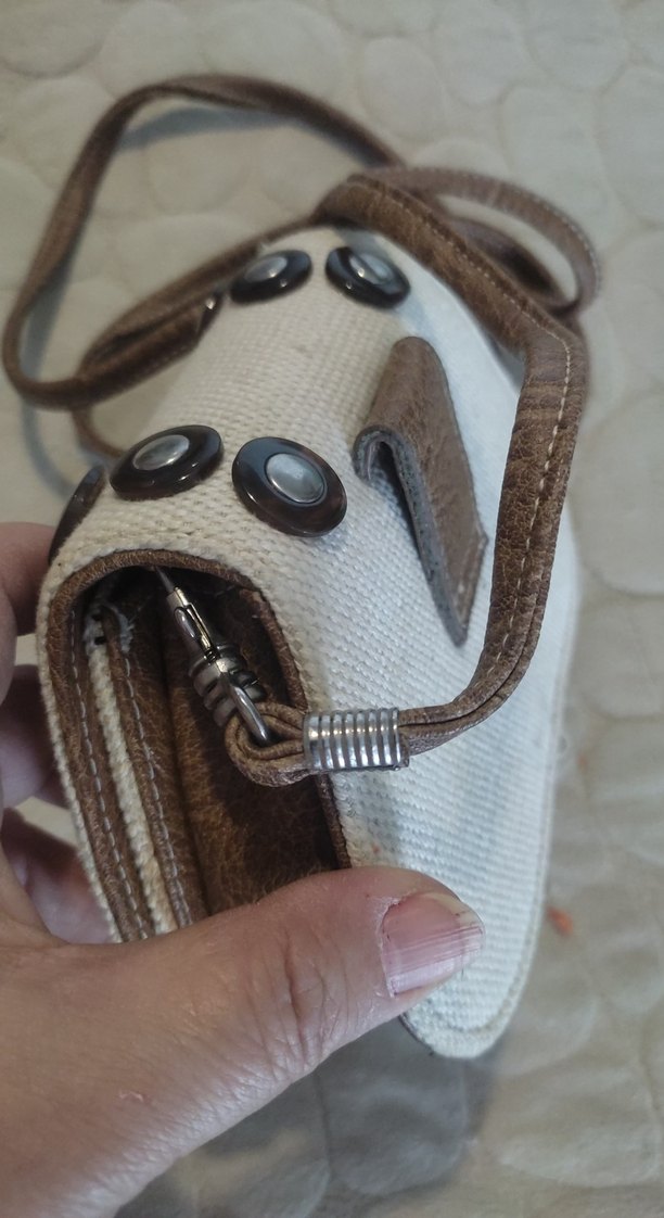 minik vintage çanta - Görsel 4