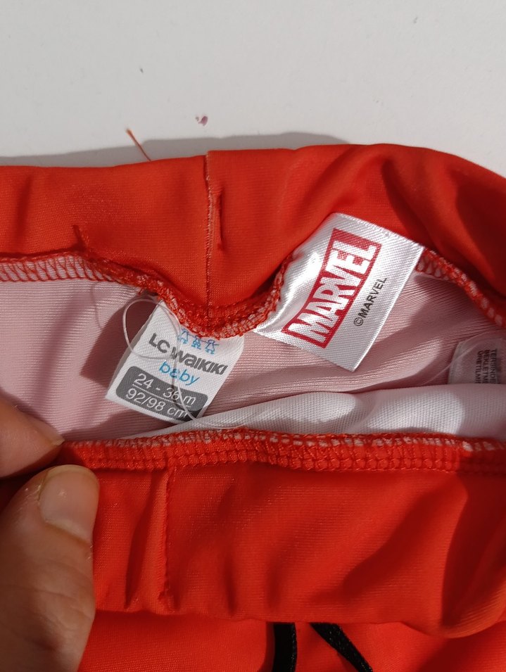 Kırmızı Baskılı Spider-Man Erkek Çocuk Mayo - Görsel 2