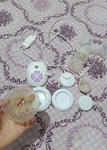 Baby Mom Tekli Elektrikli Göğüs Pompası Beyaz - Görsel 3