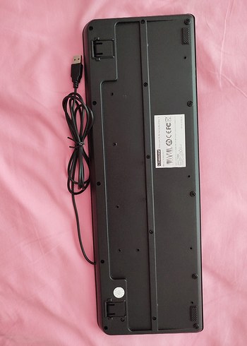 Diğer Kablolu USB Siyah F Klavye