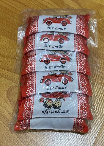 Mini Yastık Evlilik Temalı 10 cm 10 adet