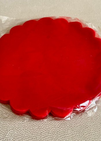 Organze Tül 22 cm 100 ad Kırmızı - Görsel 3