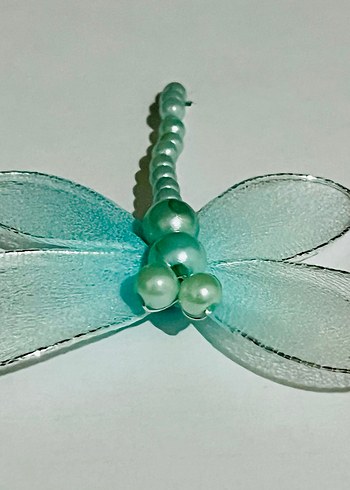 Kelebek Boncuklu Mavi 6 x 6 cm - Görsel 2