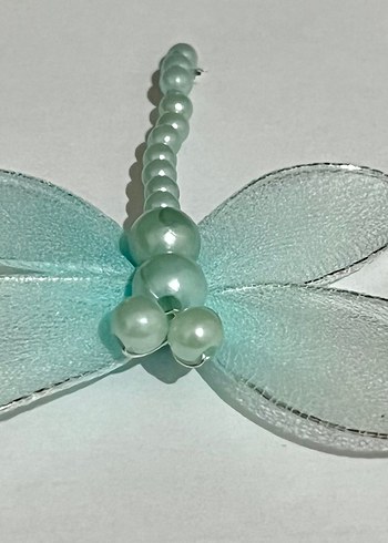 Kelebek Boncuklu Mavi 6 x 6 cm - Görsel 4