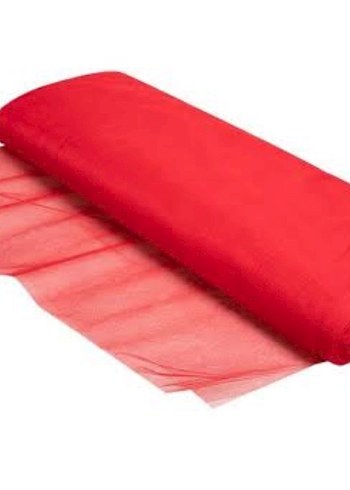 Kristal Tül Kırmızı 3m x 35 m - Görsel 2