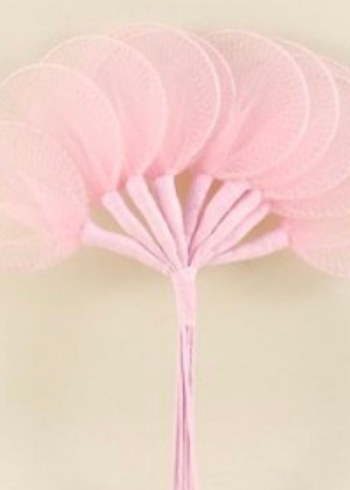 Raket Tül Pembe 100 adet - Görsel 2