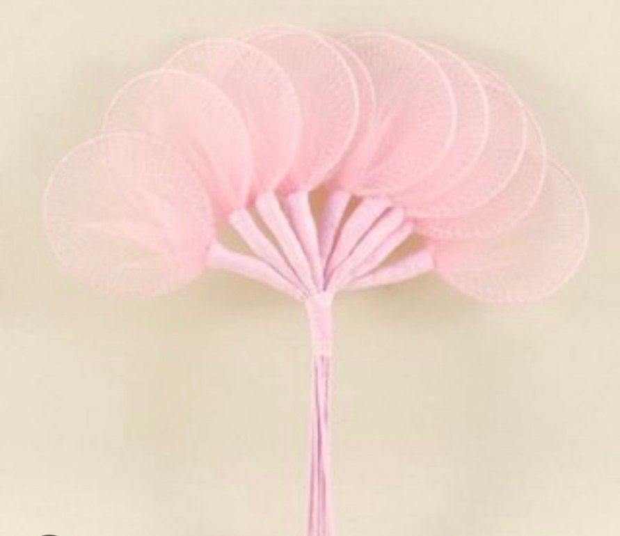 Raket Tül Pembe 100 adet - Görsel 2