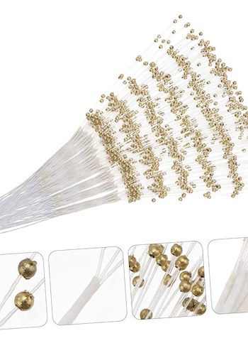 Boncuk Şerit Altın 100 adet - Görsel 2