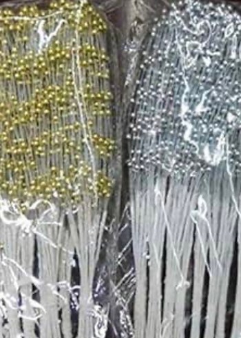 Boncuk Şerit Altın 100 adet - Görsel 6