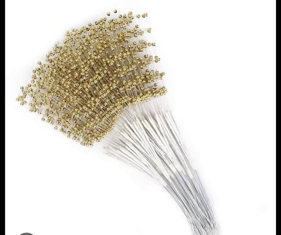 Boncuk Şerit Altın 100 adet - Görsel 4