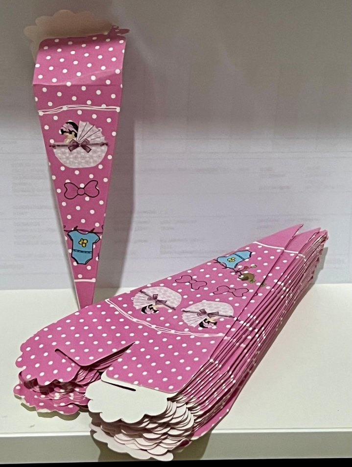 Pusetli Bebek Lokumluk 50 ad. Pembe - Görsel 2