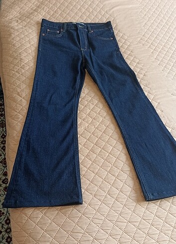 Zara İspanyol paça jean
