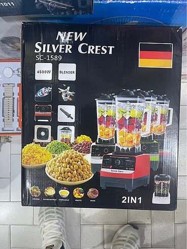 Silver Crest Blender
