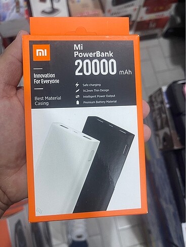 Mi Powerbank 20 Binlik