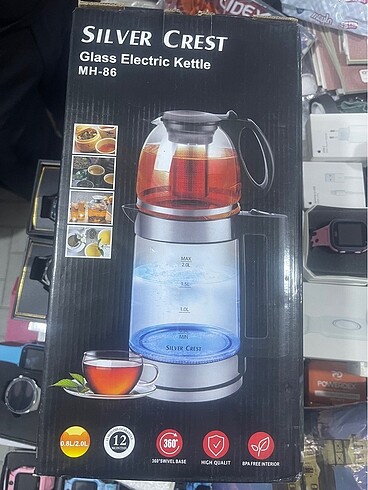 Silver Crest Glass Elektrikli Kettle