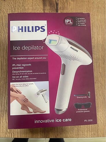 Philips Ice Depilator 1 Milyon Atiş