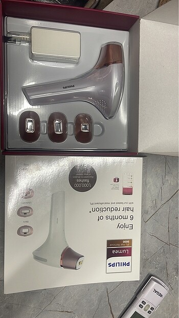 Philips Lumea 1 Milyon Atiş 4 Başlıklı