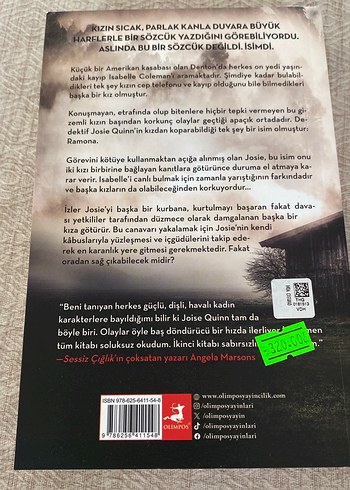 Kaybolan Kızlar - Dedektif Josie Quinn #1