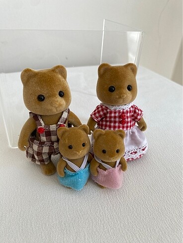  Beden Sylvanian families ayı ailesi