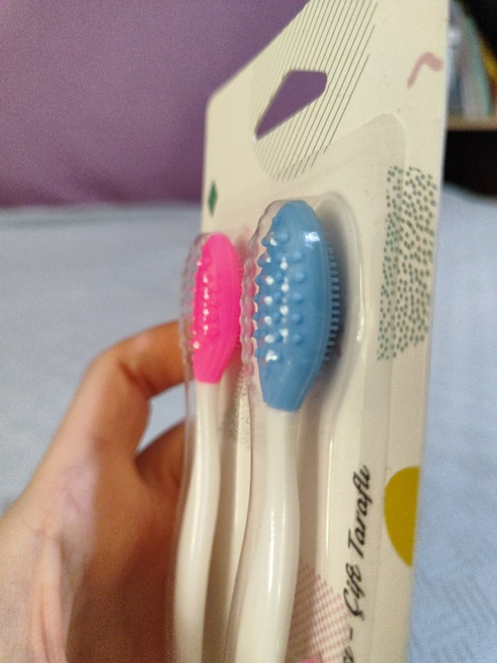 2 adet çift taraflı siyah nokta temizleme fırçası - Görsel 4