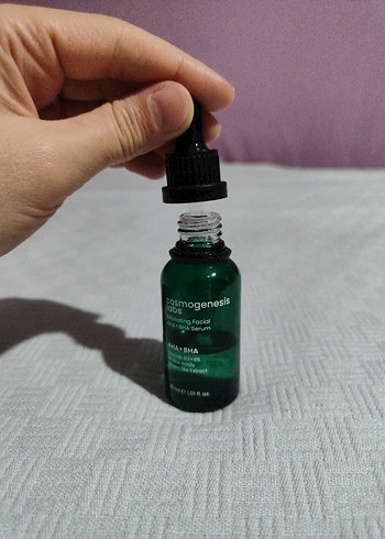 Beden Renk Cosmogenesis Labs AHA+BHA Peeling Yüz Serumu Yarısı Dolu