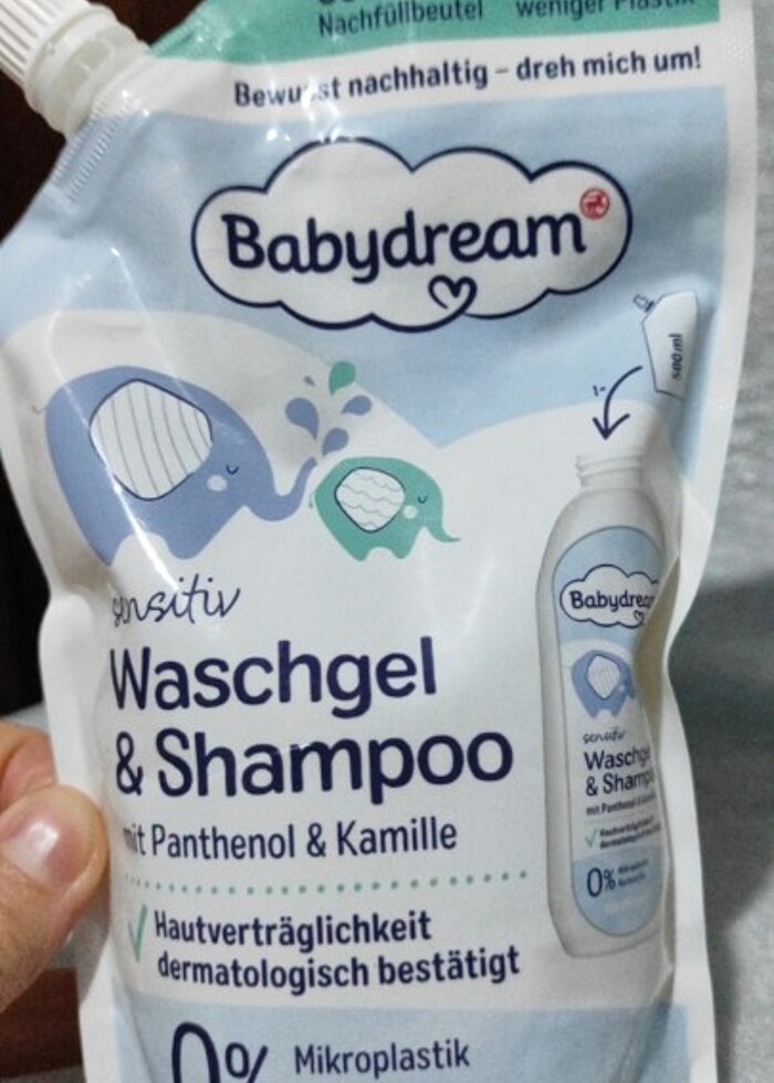 Babydream Saç ve Vücut Şampuanı Yedek Paket - Görsel 4