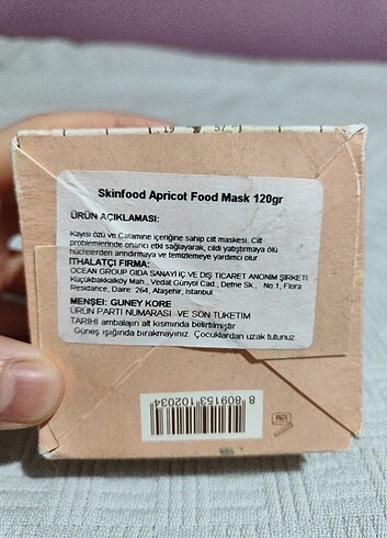 Skinfood Kayısılı Yüz Maskesi - Görsel 7