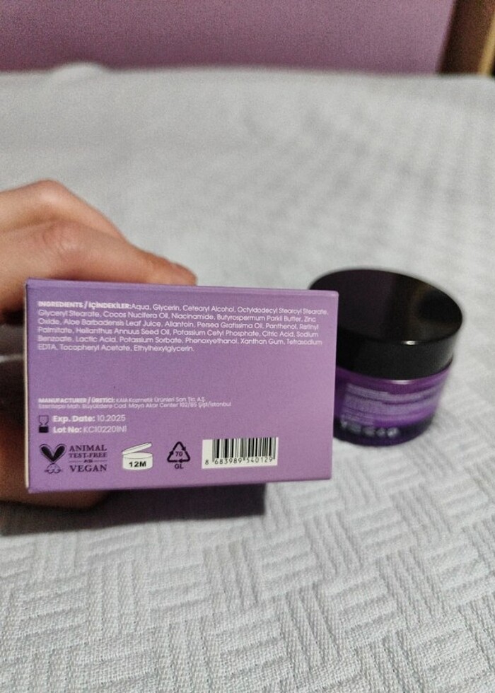 Cosmogenesis Labs A Vitamini Maskesi - Görsel 3