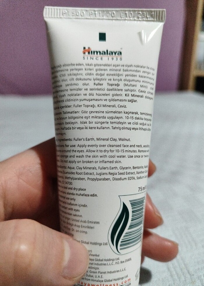 Himalaya Arındırıcı Çamur Maskesi - Görsel 3