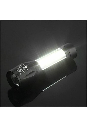  Beden Taktikal Led USB ŞARJLI Ultra Güçlü Mini Boy El Feneri [Enerji S