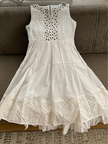 Stefanel beyaz elbise fairycore