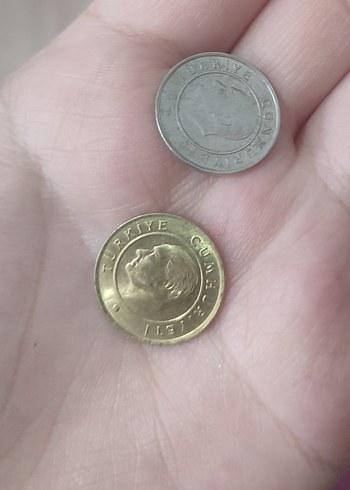 Altın Renk Minimalist altın rengi 25 kuruş - Görsel 2