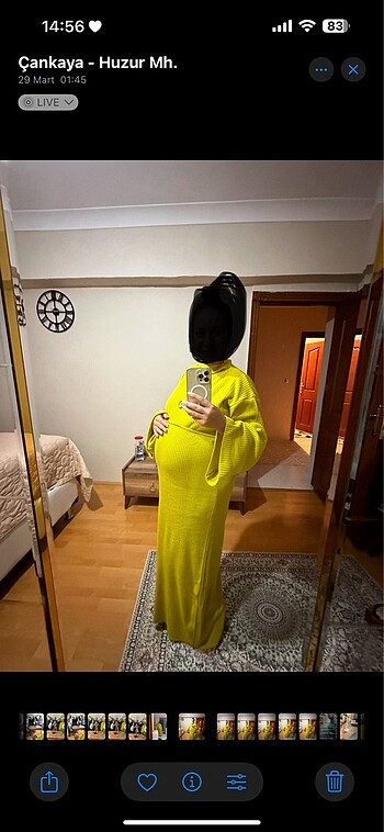 Uzun elbise