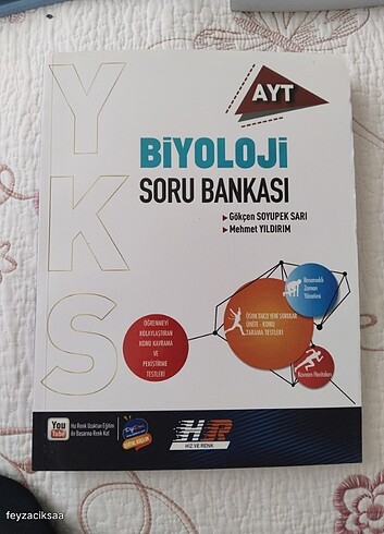 AYT BİYOLOJİ SORU BANKASI HIZ VE RENK