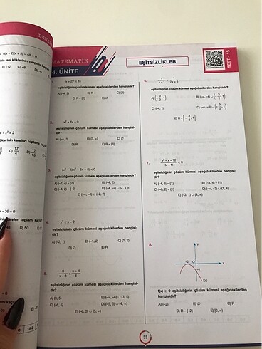  Ayt matematik