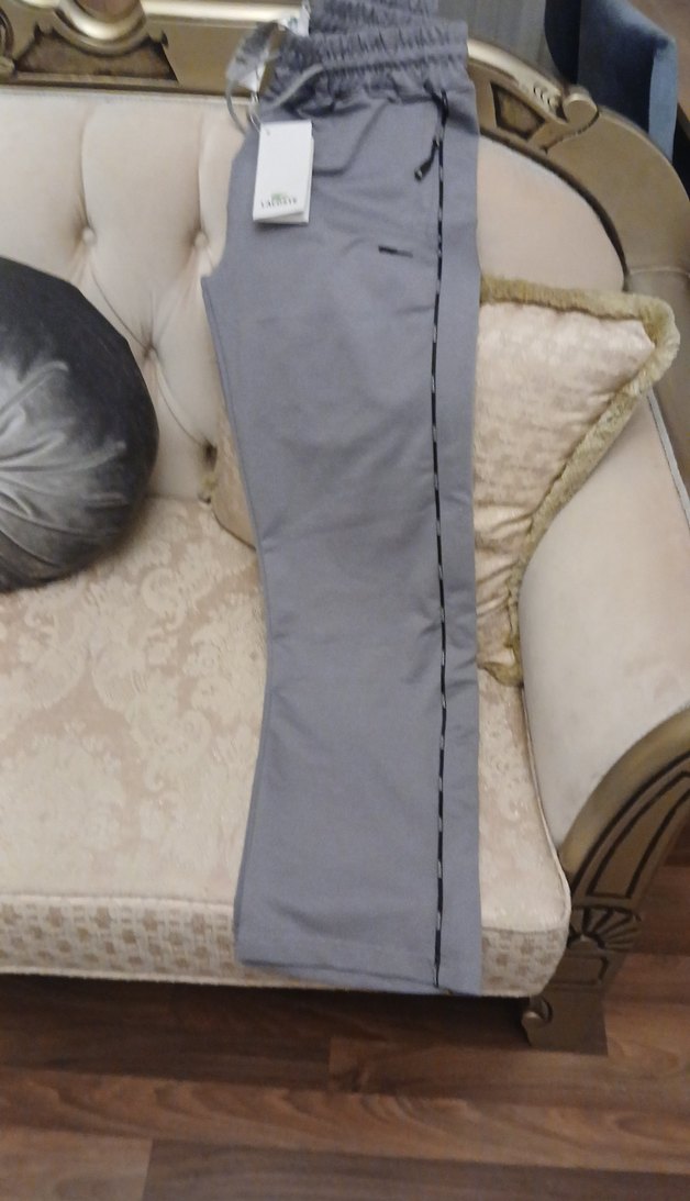 Gri Lacoste Erkek Eşofman Altı - Görsel 3