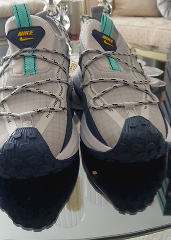 Gri Nike Spor Ayakkabı Bağcıkları. 41numara - Görsel 2