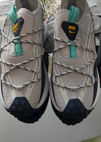 Gri Nike Spor Ayakkabı Bağcıkları. 41numara - Görsel 7