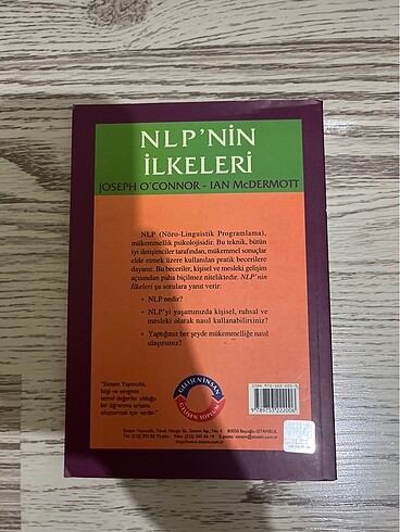 NLP nin ilkeleri - joseph o connor ıan mcdermott