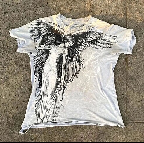 Beyaz Vintage Angel Affaction Cyber