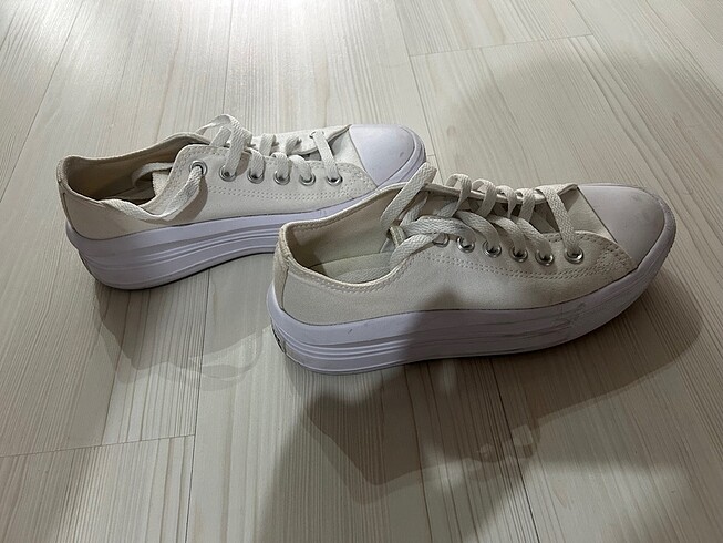 38 Beden camel Renk Converse Platform Sneaker 38 Numara