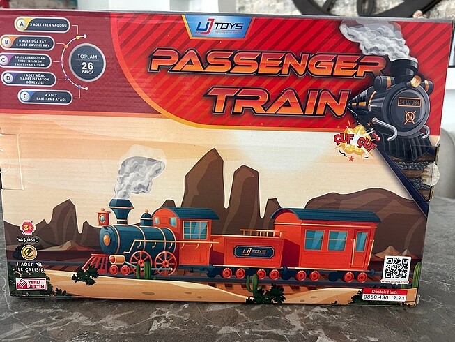 Beden Oyuncak Tren