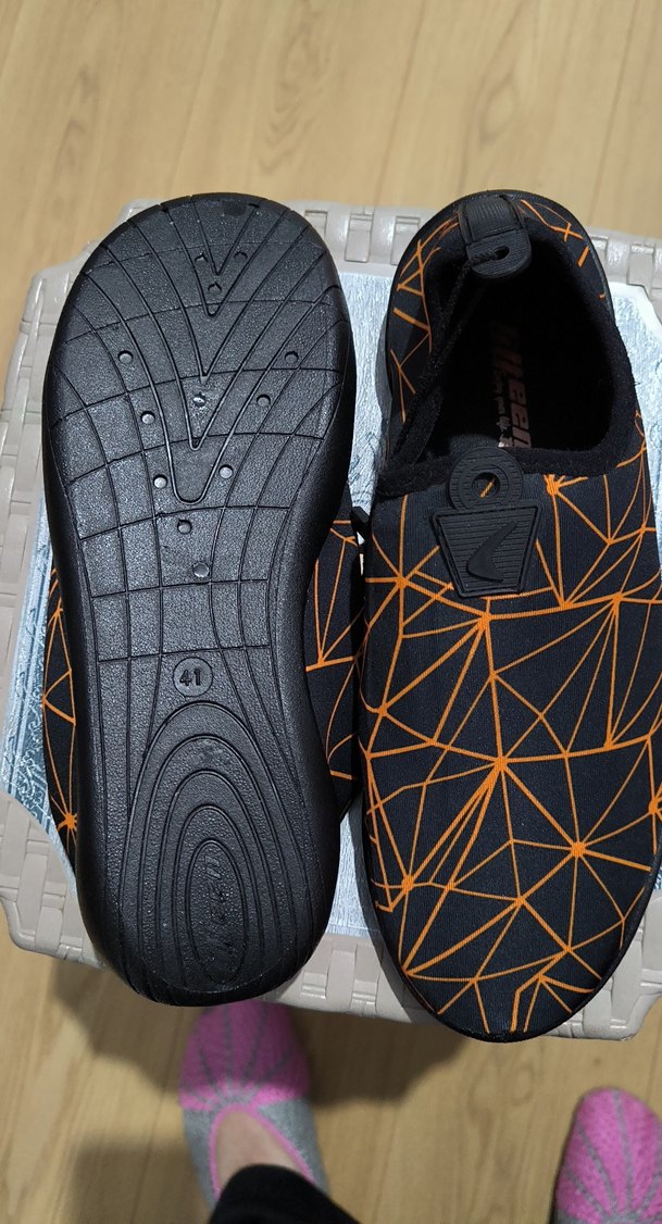 Turuncu Desenli Erkek Su Ayakkabısı - Görsel 3